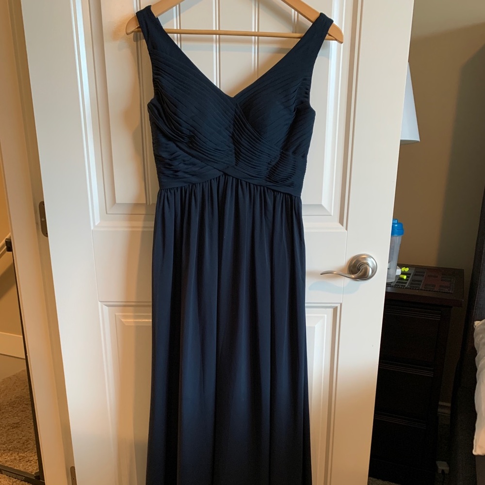 KF Bridal Navy Bridesmaid Dress